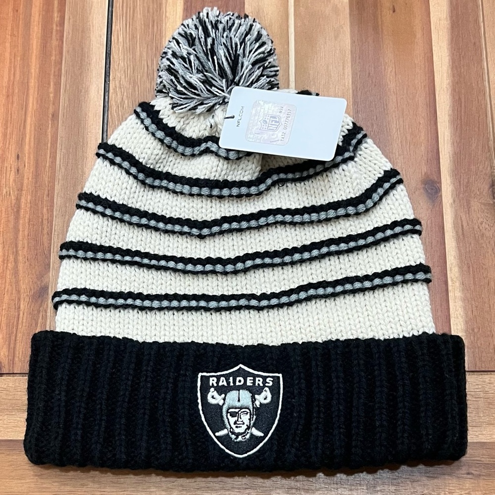 Raiders beanie